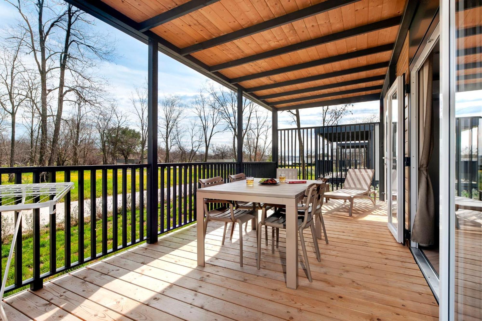 Mobile Homes Casapini In Fkk Camping Solaris 波雷奇 外观 照片