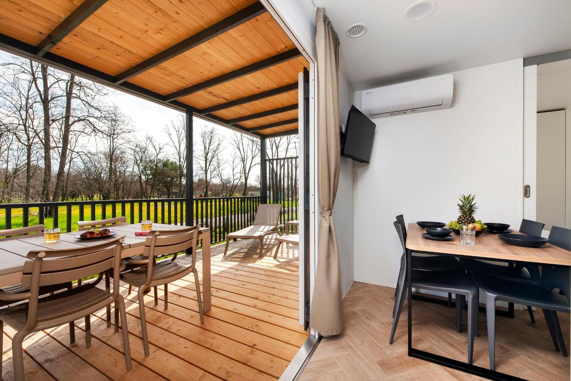 Mobile Homes Casapini In Fkk Camping Solaris 波雷奇 外观 照片